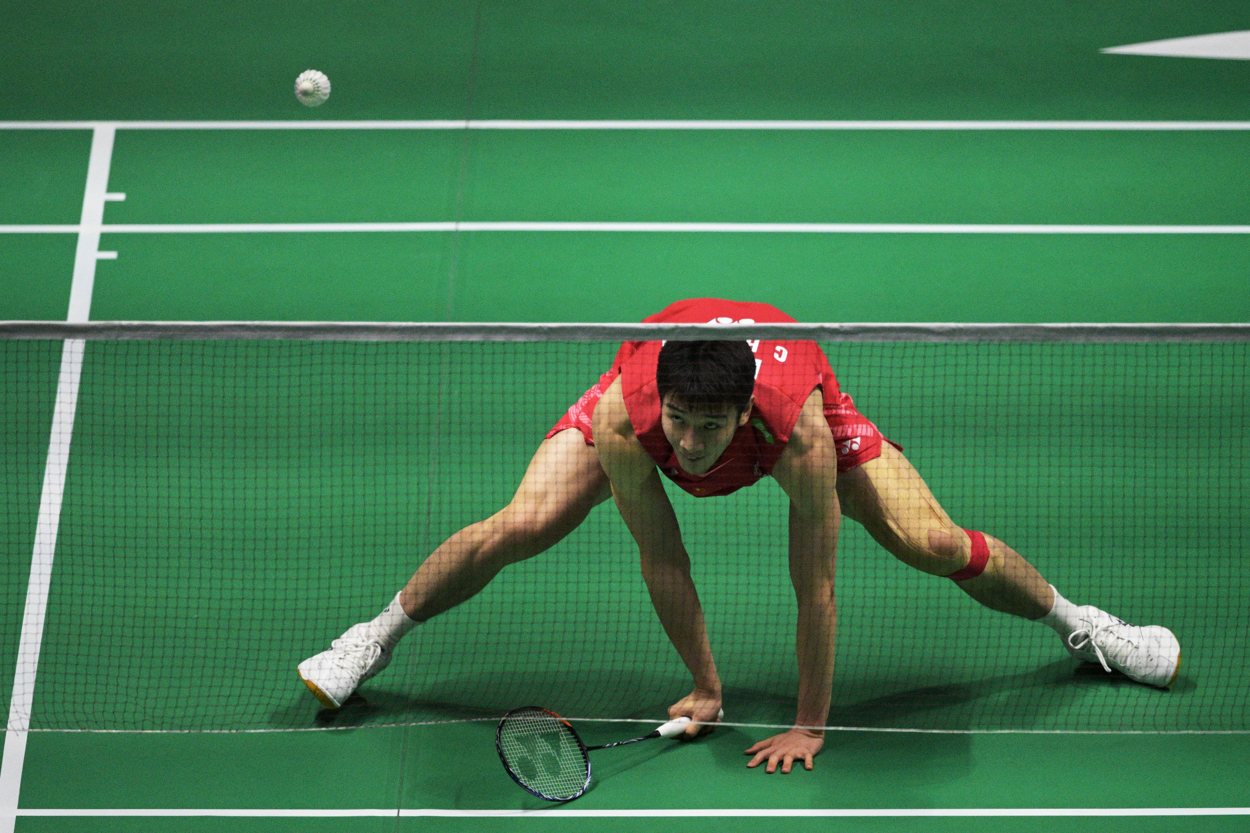 新加坡球员展示健身训练成果