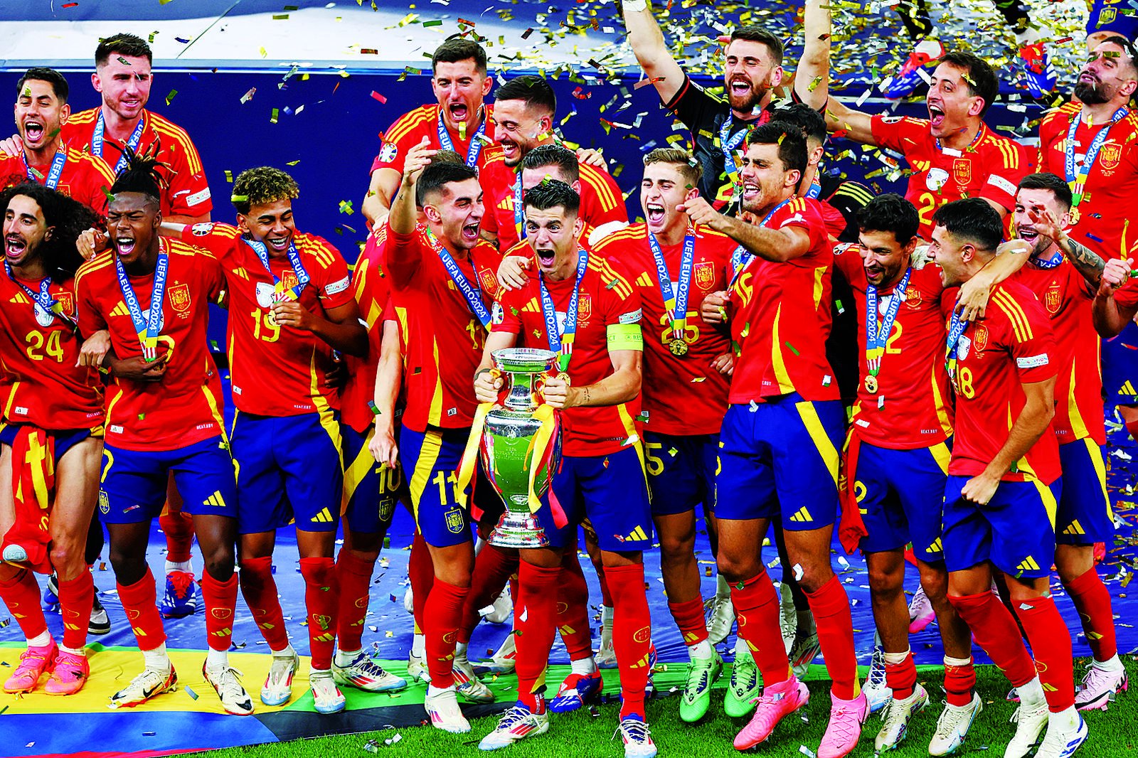 关于欧洲国家赛场激烈进行，球队斗志昂扬的信息